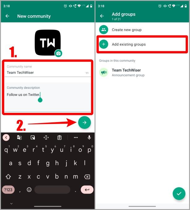 如何在 iOS 和 Android 上啟動或建立 WhatsApp 社區
