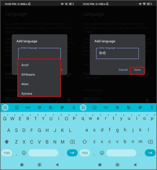 如何變更 Google 帳戶中的語言