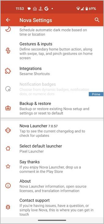 Nova 啟動器與 Pixel 啟動器：有什麼區別