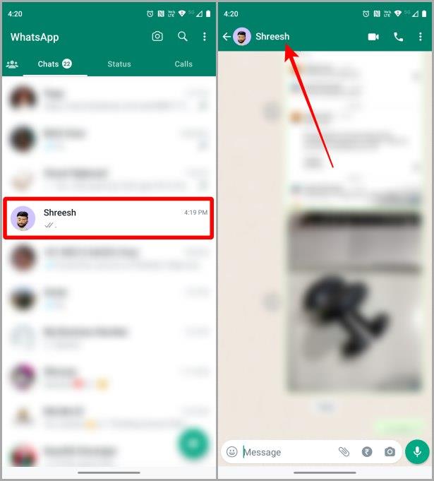 WhatsApp 網頁版和行動版上我加星號的訊息在哪裡