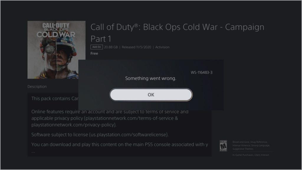 9 修正了 PS5 上 PlayStation Store 的「出問題了」錯誤