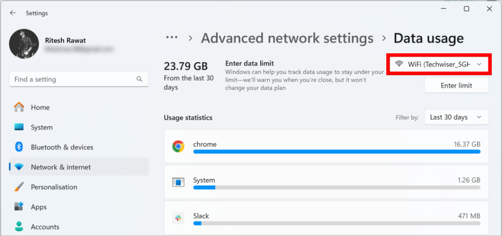 如何在 Windows 11 上使用網際網路檢查應用程式