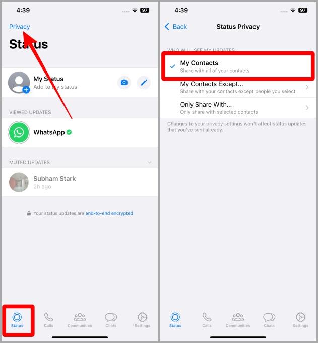 Whatsapp 狀態在行動裝置上不顯示視圖的 5 個最佳修復