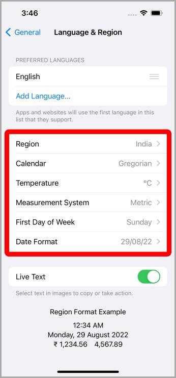 如何更改 iPhone 中的日期和時間格式