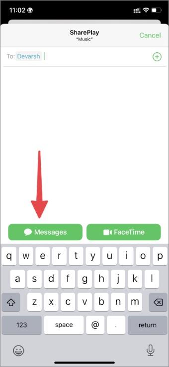 如何在 iPhone 和 iPad 上的「訊息」中啟動 SharePlay