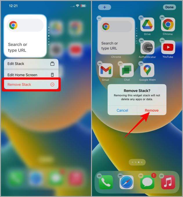 如何在 iPhone 上建立、編輯和刪除小工具堆疊