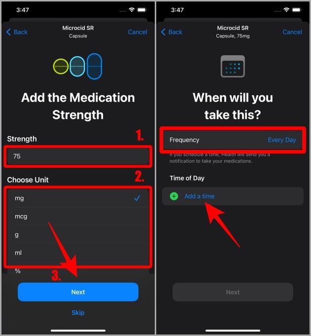 如何為 Apple Health 應用程式添加藥物並設定提醒