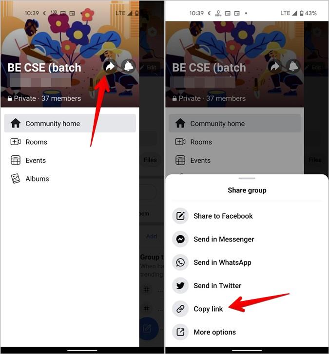 如何尋找和分享個人資料、貼文等的 Facebook URL。