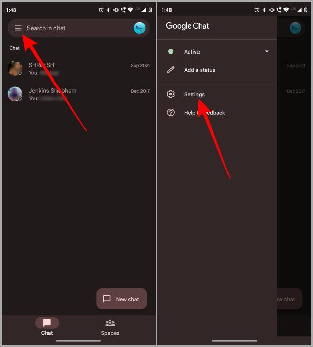 如何在網路和行動裝置上封鎖、舉報和取消封鎖 Google Chat 中的某人