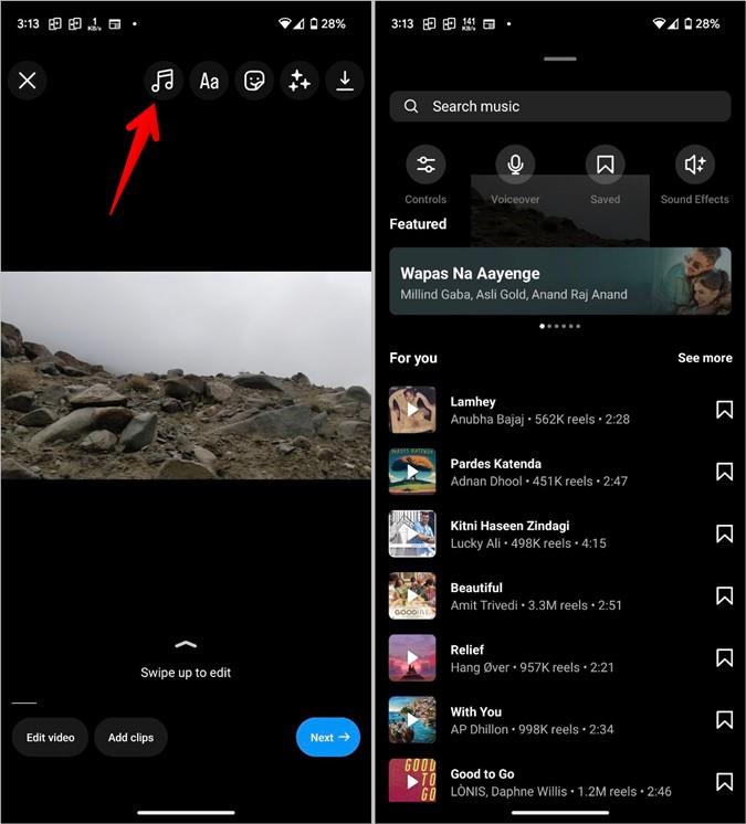 在 Instagram 上為 Reels 添加音樂或音訊的 7 種最佳方法