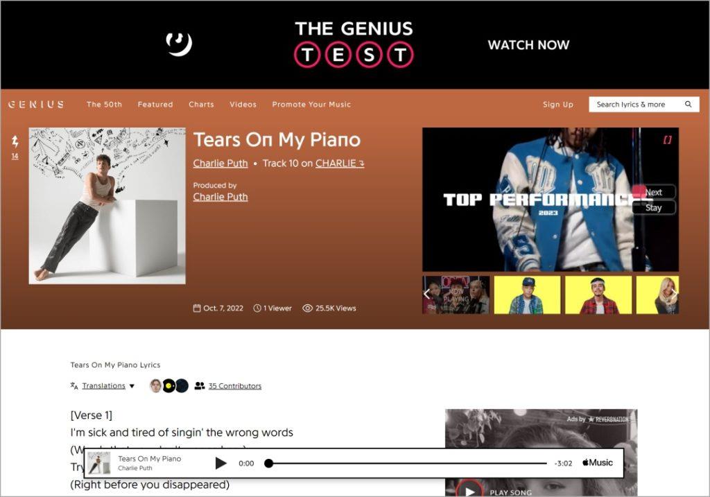 如何將歌詞添加到 Apple Music 中的任何歌曲