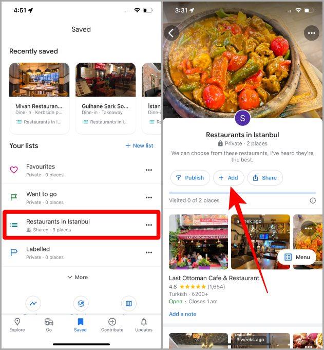 如何在 iPhone 上的 Google 地圖上建立清單 – 完整指南