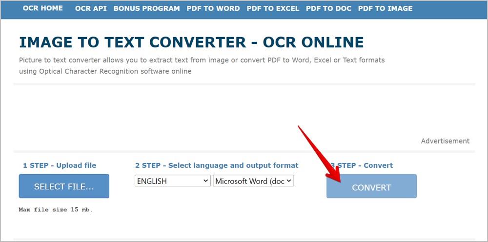 如何在 PC 上將 Word 中的圖像轉換為文字