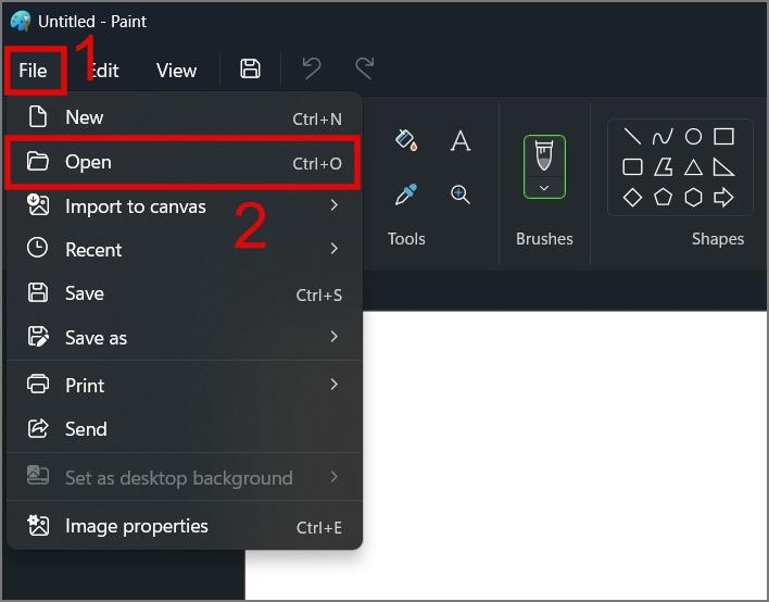 如何在 Paint 和 Paint 3D 中使背景透明