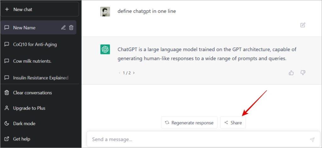 如何儲存和匯出 ChatGPT 對話