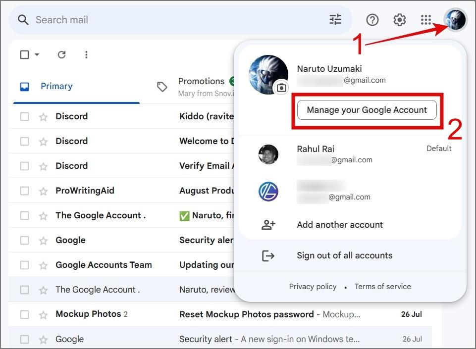 如何永久刪除您的 Gmail 帳戶