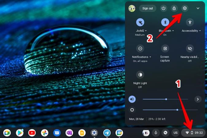 如何在 Chromebook 上更改個人資料圖片