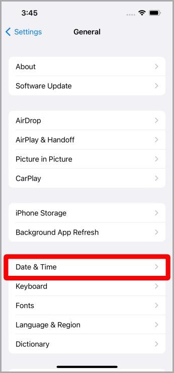 如何更改 iPhone 中的日期和時間格式