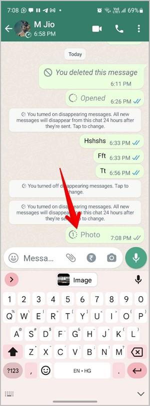 在 WhatsApp 上發送消失訊息的 2 種方法
