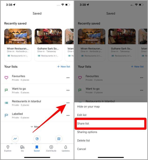 如何在 iPhone 上的 Google 地圖上建立清單 – 完整指南