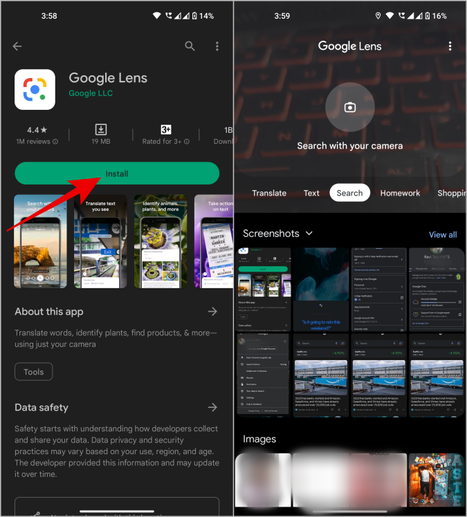 如何在 Android 和 iOS 上存取和使用 Google Lens