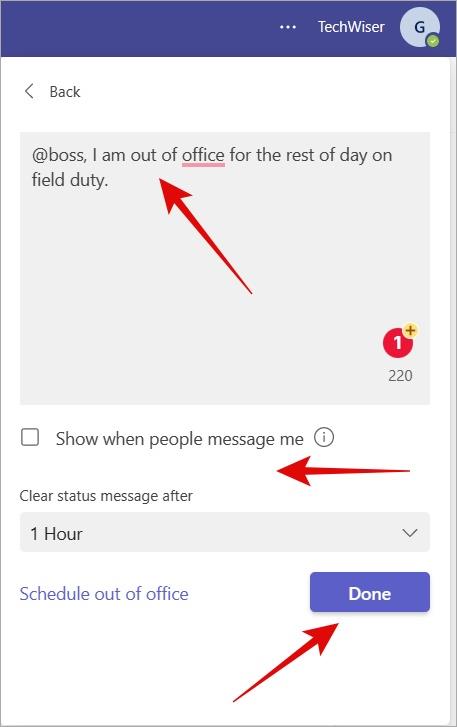 Microsoft Teams 狀態：意義以及如何更改
