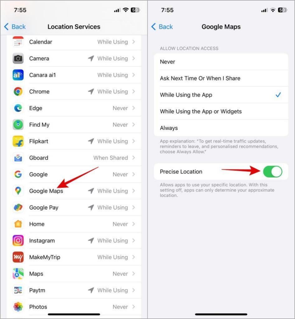 解決 Android 和 iOS 上 Google 地圖顛倒問題的 9 種方法