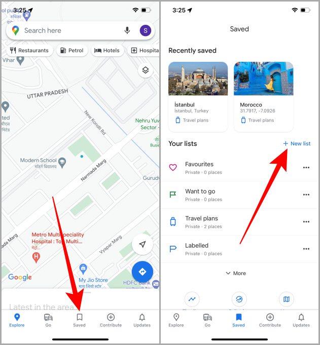 如何在 iPhone 上的 Google 地圖上建立清單 – 完整指南