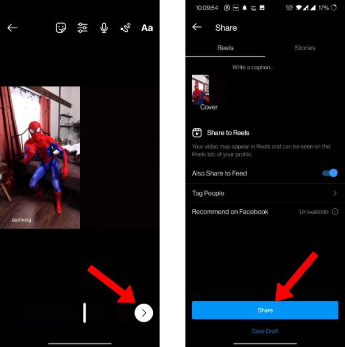 如何使用 Remix 在 Instagram Reels 上製作 TikTok 風格二重奏
