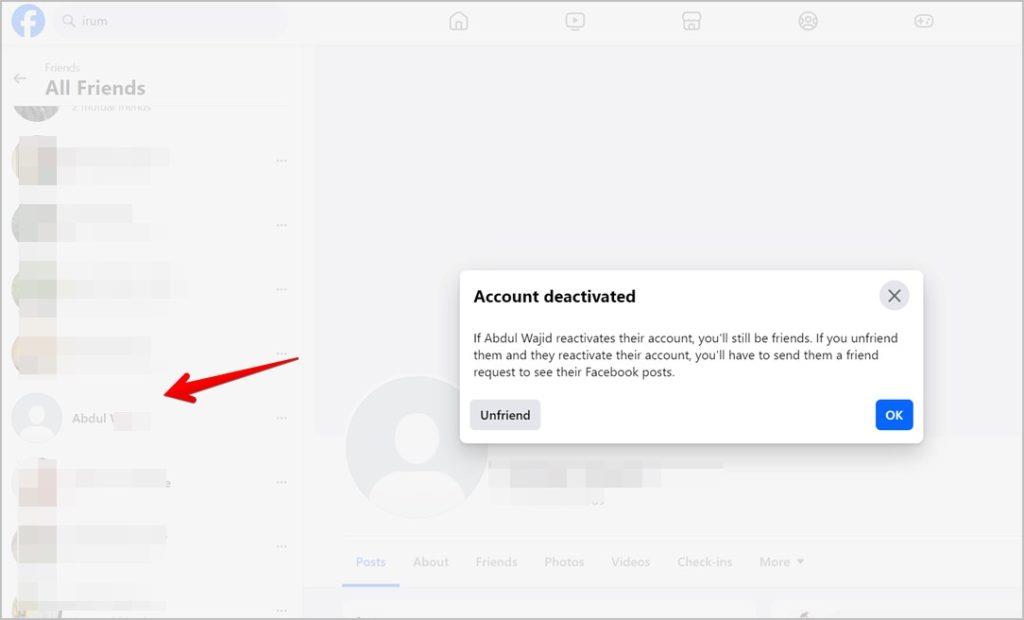 刪除或停用 Facebook 後會發生什麼