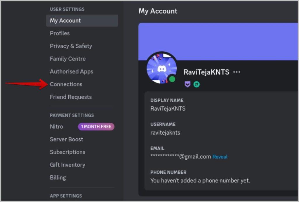 如何在 Discord 狀態上顯示 Spotify
