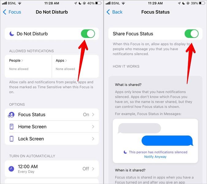 在 iPhone 和 iPad 上關閉焦點的 12 種方法
