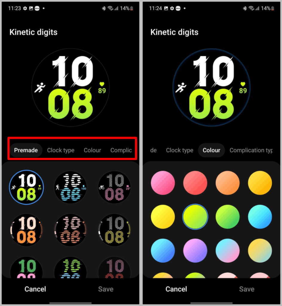 如何在三星 Galaxy Watch 上自訂錶盤
