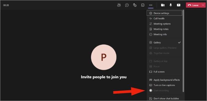 如何錄製和編輯 Microsoft Teams 會議