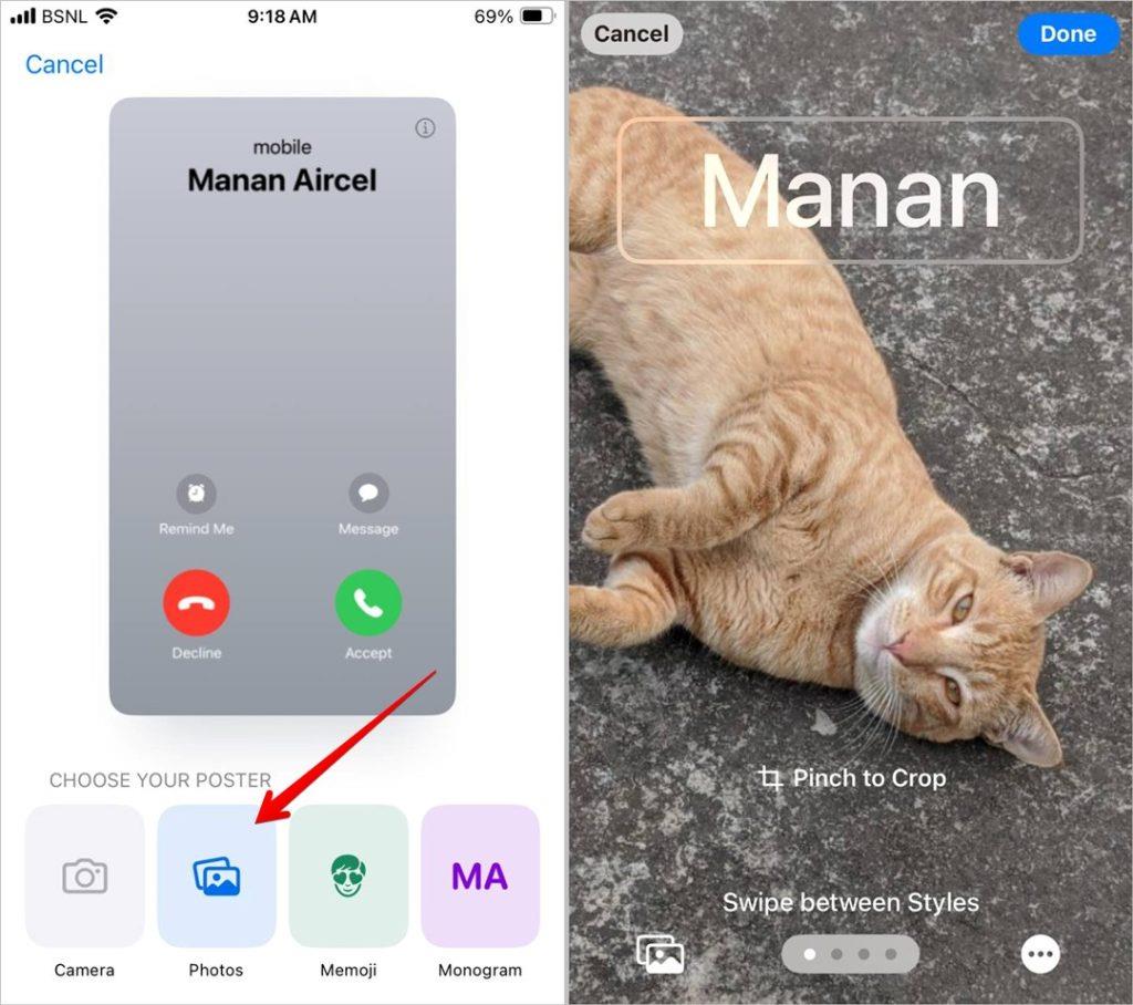 在 iOS 17 中自訂聯絡人海報（姓名落下海報）的 9 個技巧