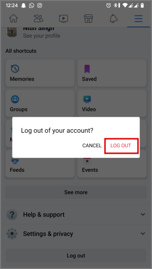 Facebook 登出、停用、刪除：何時使用