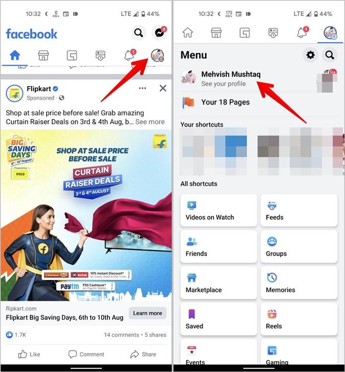 如何尋找和分享個人資料、貼文等的 Facebook URL。