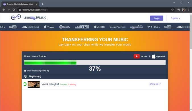 如何將播放清單從 Spotify 傳輸到 Apple Music？ （或任何其他音樂服務）