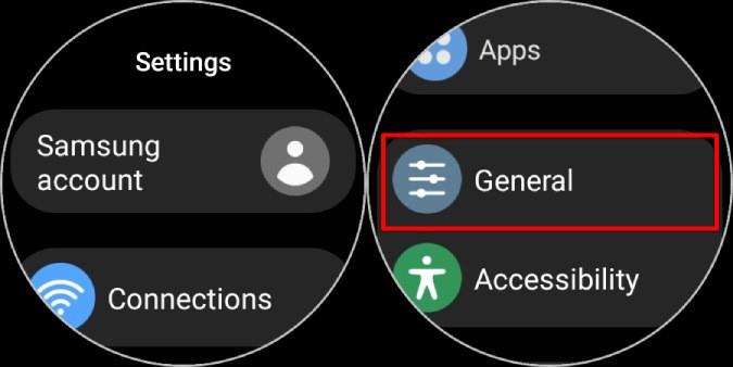 如何更改 Samsung Galaxy Watch 上的手腕和方向