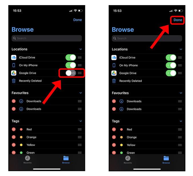 如何將 Google Drive 中的多張照片儲存到 iPhone