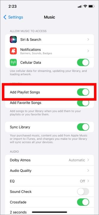11 修正了歌曲無法新增到 Apple 音樂庫的問題