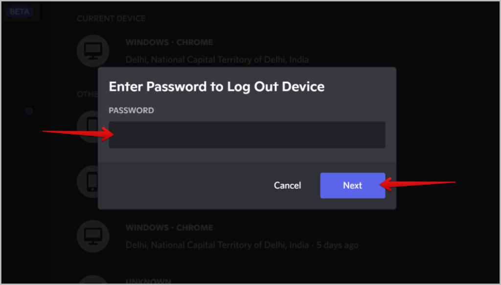 如何檢查我的 Discord 帳號登入位置