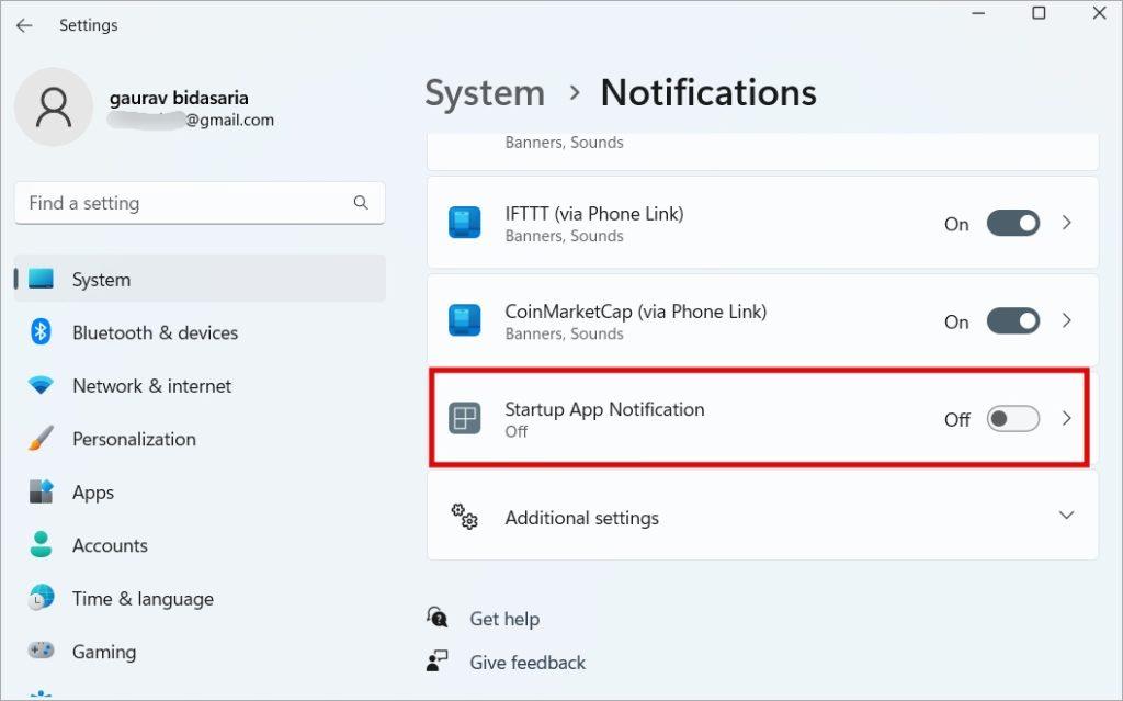 如何在 Windows 11 上啟用和自訂啟動應用程式通知