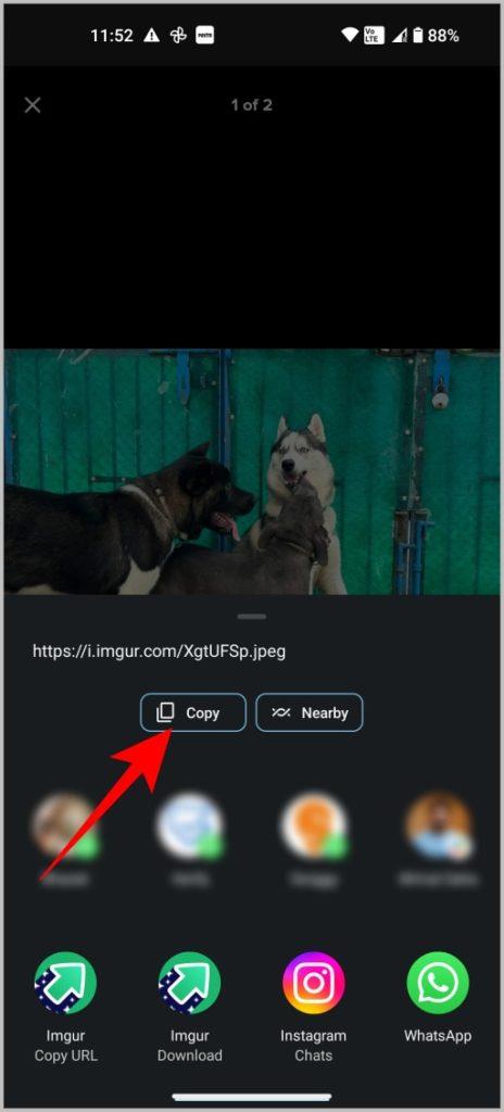 如何在電腦和手機上取得 Imgur 鏈接