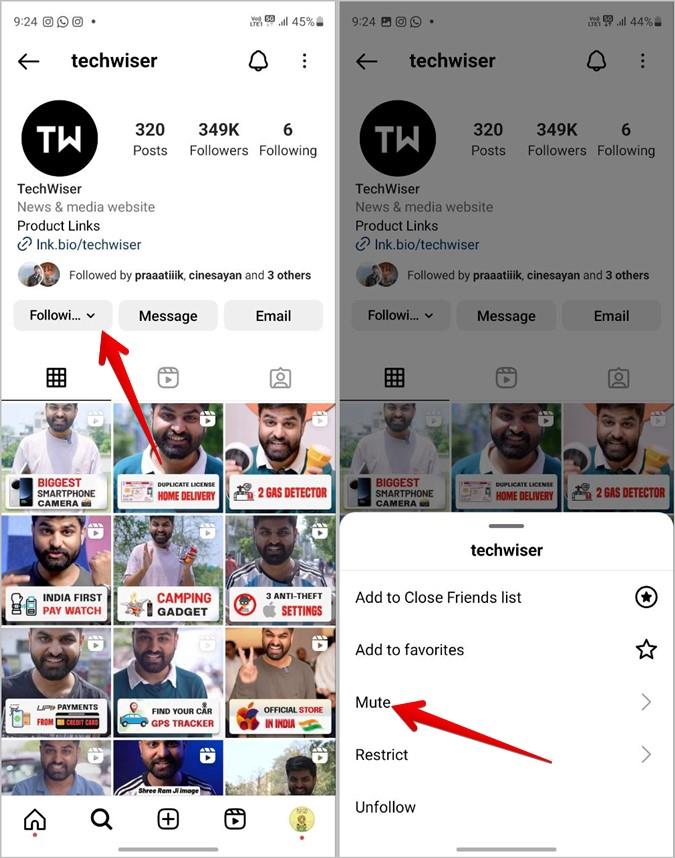 當你在 Instagram 上將某人靜音時會發生什麼
