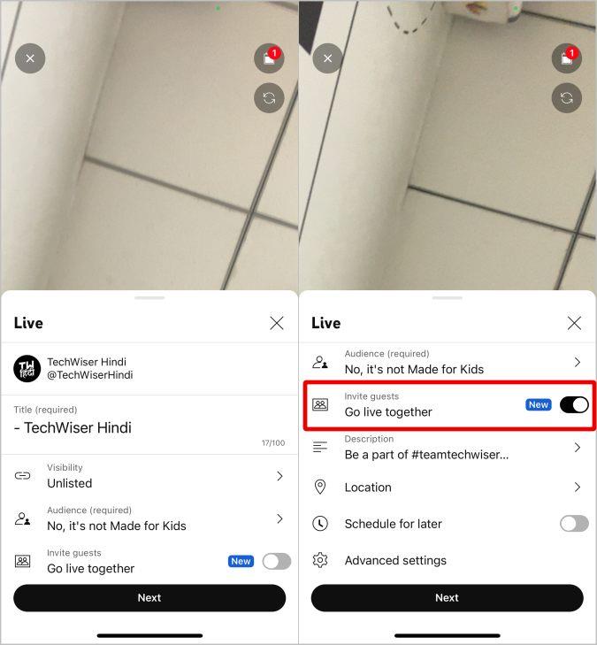 在行動裝置上一起直播 YouTube 的 2 種方法