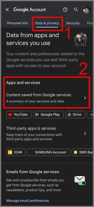 如何存取和刪除您的所有 Google 活動