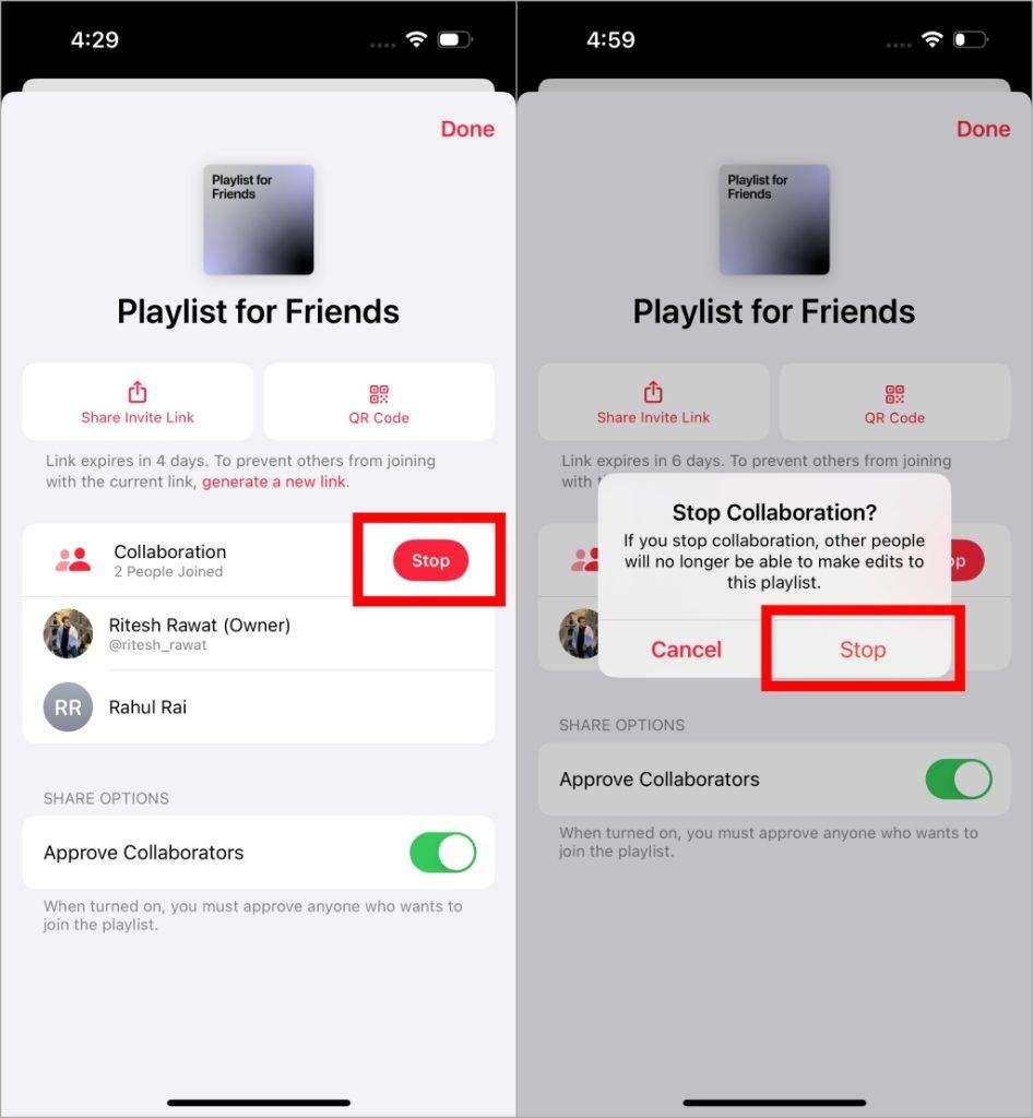 如何在 Apple Music 上建立協作播放列表