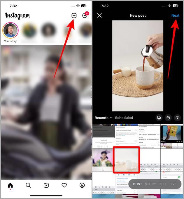 如何在 Instagram 應用程式上免費安排貼文和捲軸
