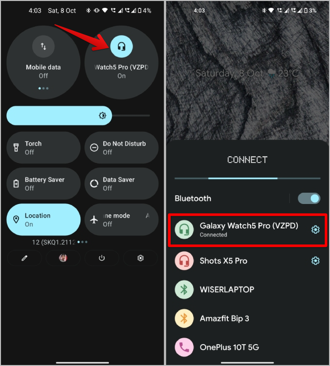 如何使用 Samsung Galaxy Watch 尋找我的手機，反之亦然